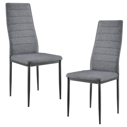 Chaise Lidköping gris en différents ensembles en.casa - premiumXL