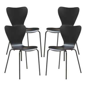 Chaise de salle à manger Essunga lot de 4 [en.casa]