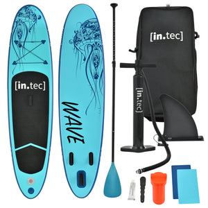 Stand Up Paddle Planche Gonflable Benguela 305 x 71 x 10 cm Jusqu'à 100 kg [in.tec]