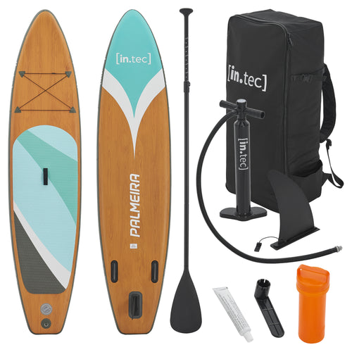 Stand Up Paddle Gonflable Palmeira 320 x 76 x 15 cm plusieurs couleurs [in.tec]