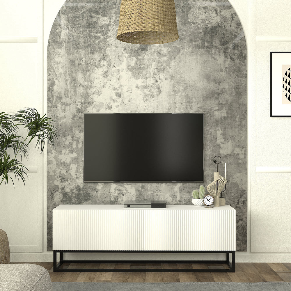 Meuble TV bas Verpsboga [en.casa]