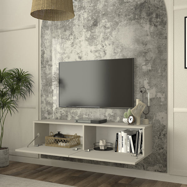 Meuble TV mural Nolven [en.casa]