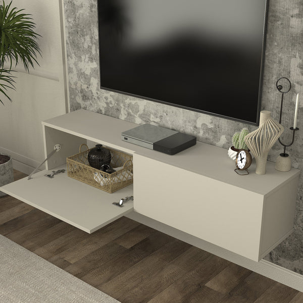 Meuble TV mural Nolven [en.casa]