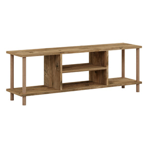 Table TV Ærøskøbing avec 2 compartiments de rangement 43x120x29 cm différentes couleurs [en.casa]