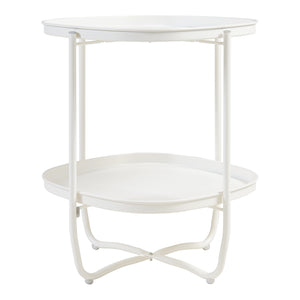 Table de tablette Sandefjord acier [en.casa]