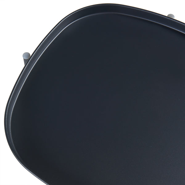 Table de tablette Sandefjord acier [en.casa]