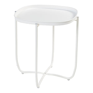 Table de tablette Sandefjord acier [en.casa]