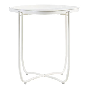 Table de tablette Sandefjord acier [en.casa]
