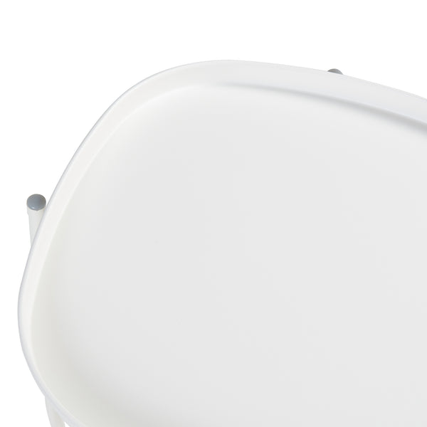 Table de tablette Sandefjord acier [en.casa]