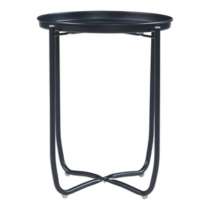 Table de tablette Sandefjord acier [en.casa]