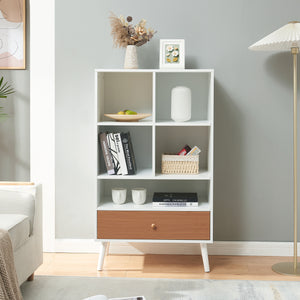 Bibliothèque avec tiroir Reyljand [en.casa]