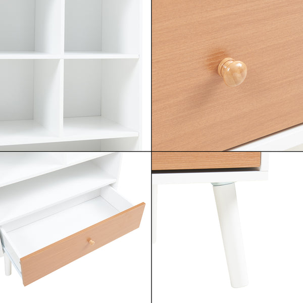 Bibliothèque avec tiroir Reyljand [en.casa]