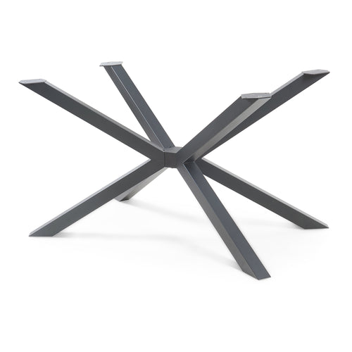 Structure de table Bemeenel 120x75x72 cm Acier Noir [en.casa]