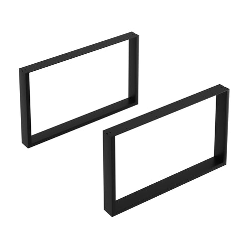 Set de 2 pieds de table Makers Rectangulaire Plusieurs tailles et couleurs [en.casa] 