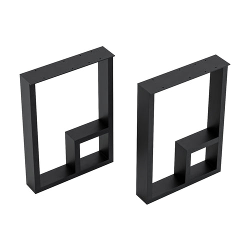 Piètement de table Kauhava lot de 2 acier [en.casa] - premiumXL