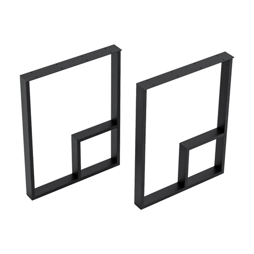 Tischgestell Kauhava 2er Set Stahl [en.casa] - premiumXL