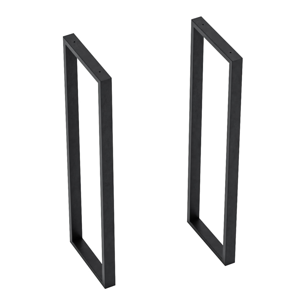 Structure de table Kauniainen lot de 2 acier 87x27 cm [en.casa]