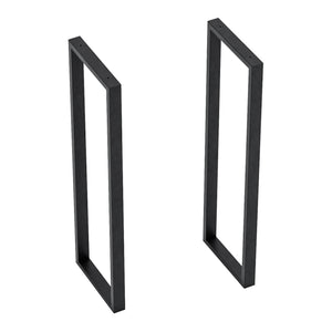 Structure de table Kauniainen lot de 2 acier 87x27 cm [en.casa]