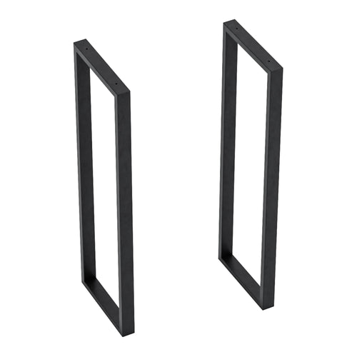 Structure de table Kauniainen lot de 2 acier 87x27 cm [en.casa]