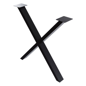 Piètement de table Høng noir différentes tailles [en.casa]