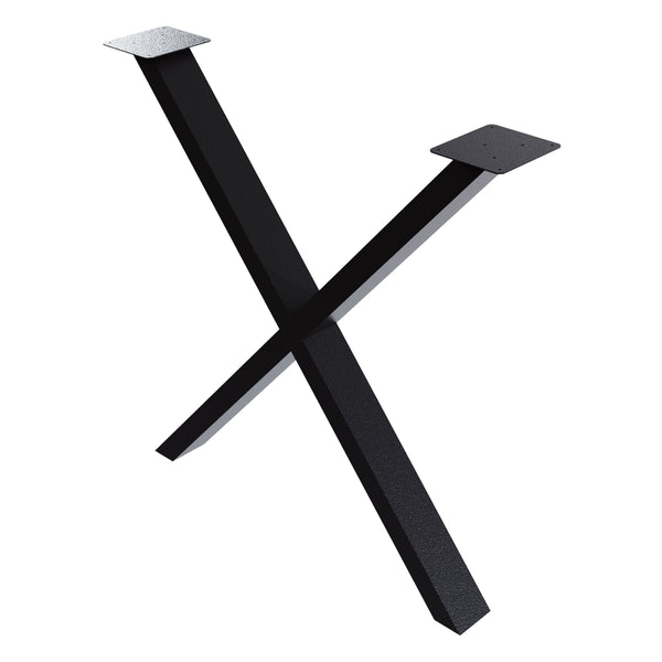 Piètement de table Høng noir différentes tailles [en.casa]