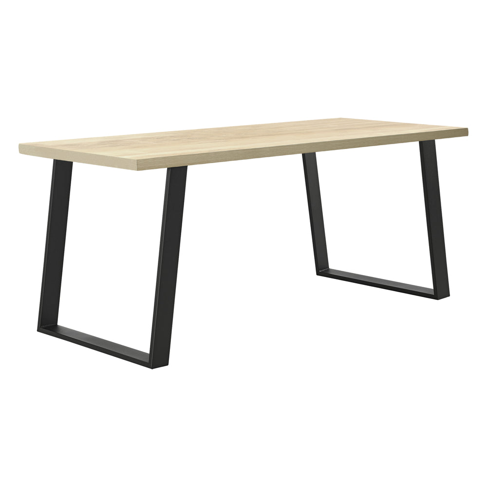 2er - Set Tischgestell in verschiedenen Größen Stahl Schwarz Matt en.casa - premiumXL