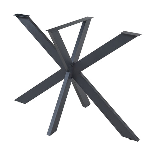 Structure de table Oberau en acier [en.casa]