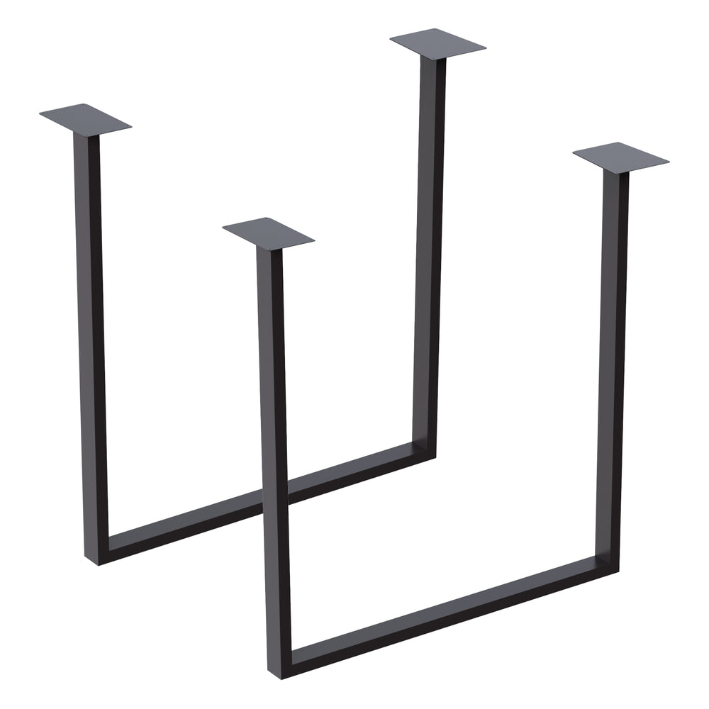 Piètement de table Holsted noir différentes tailles [en.casa]