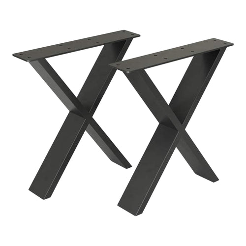 Piètement de table Maribo noir diff. tailles [en.casa] - premiumXL