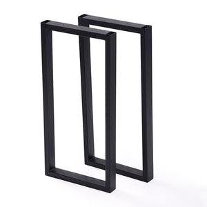 Tischgestell Møldrup 56x27cm Schwarz [en.casa] - premiumXL