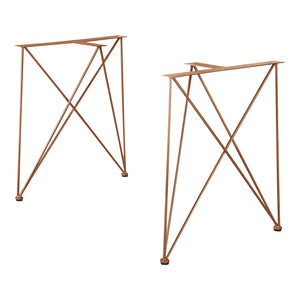 Piètement de table Makers 62x22x72 cm en différentes couleurs en.casa