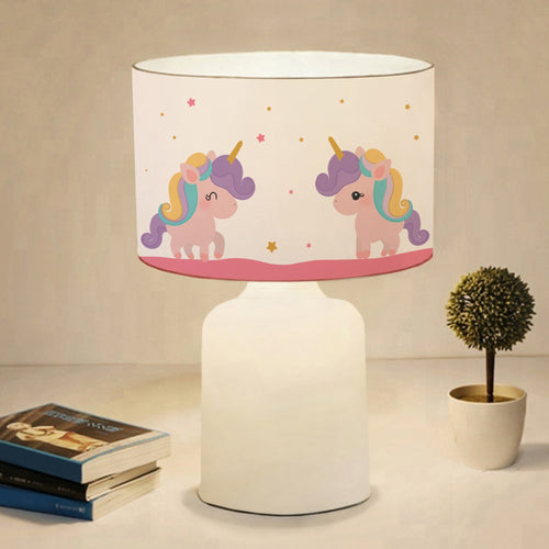 Lampe de bureau Macclesfield pour enfant 32 cm blanc [lux.pro]