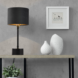 Lampe de Bureau Deventer Métal Flanelle E14 39 cm Plusieurs Couleurs [lux.pro]