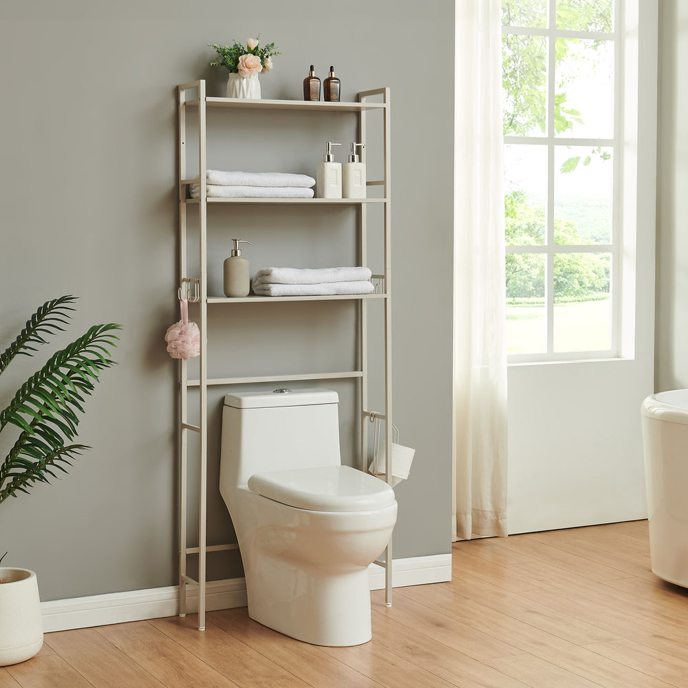 Étagère WC Ljukhobro 164 x 64 x 20 cm [en.casa]