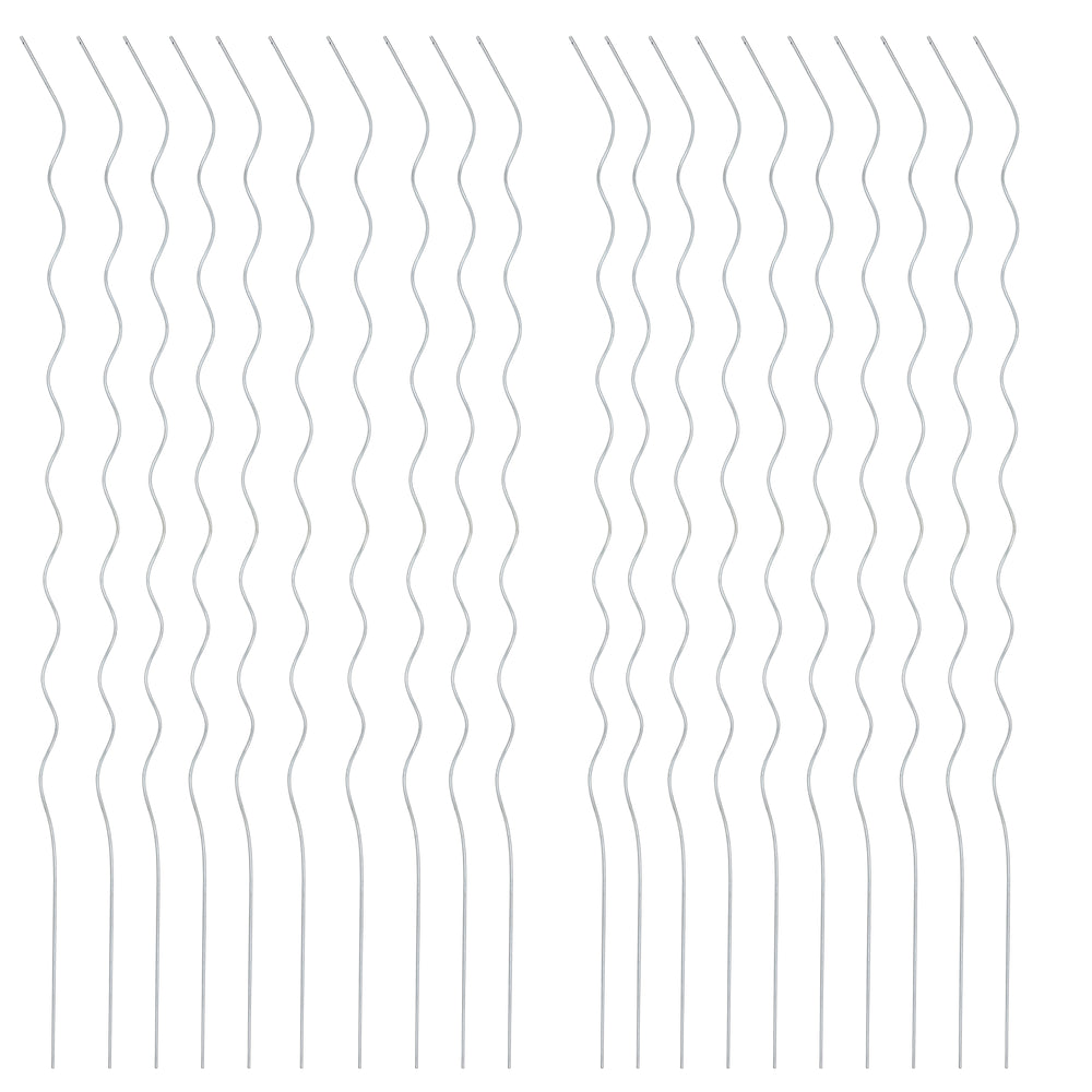 20x Tuteur à tomates tuteur en spirale support de plante tuteur de palissage [pro.tec]