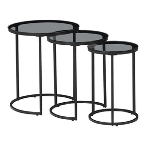 Table gigogne Kyyjärvi en lot de 3, différentes couleurs [en.casa]