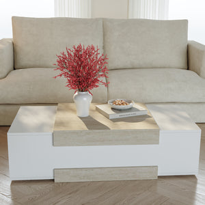 Table basse Eljak 110x57x31 cm [en.casa]