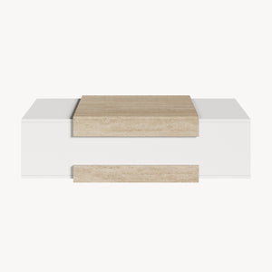 Table basse Eljak 110x57x31 cm [en.casa]