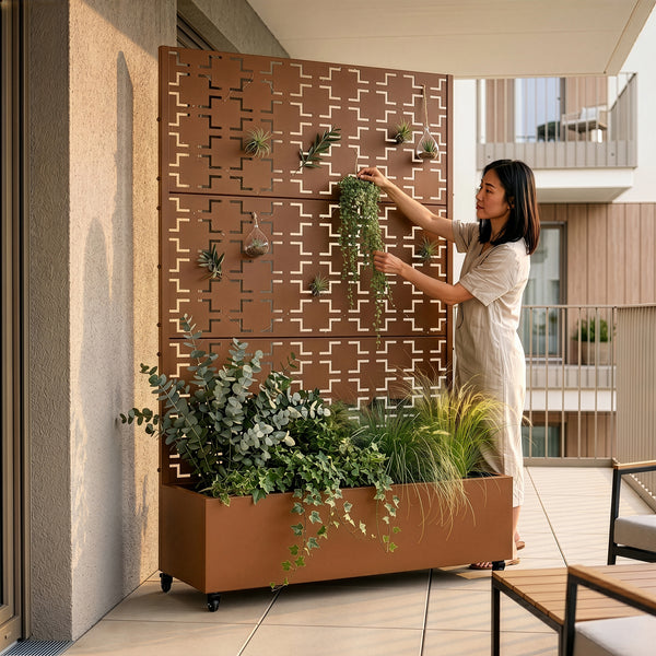 Cloison avec jardinière Aaskis casa.pro