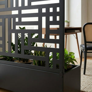 Cloison Bernalda avec jardinière en forme d'arc [casa.pro]