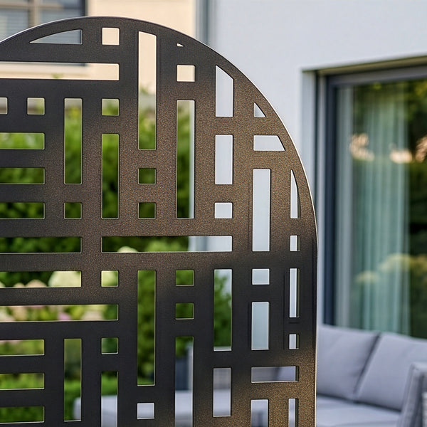 Cloison Bernalda avec jardinière en forme d'arc [casa.pro]