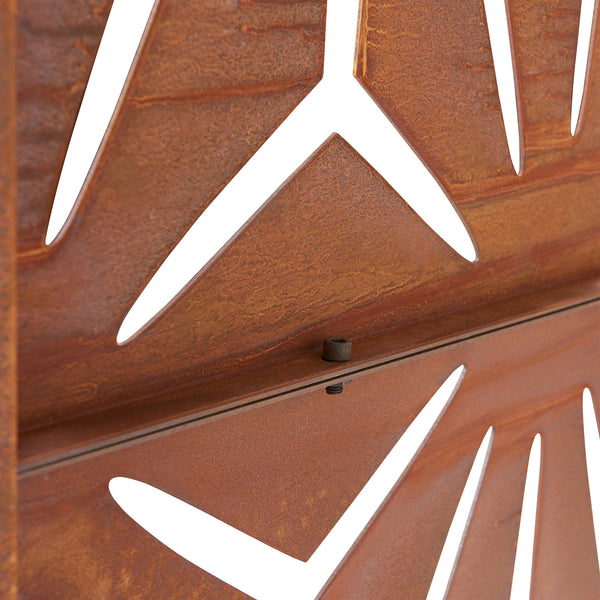 Paravent Kilsturd acier corten rouille casa.pro
