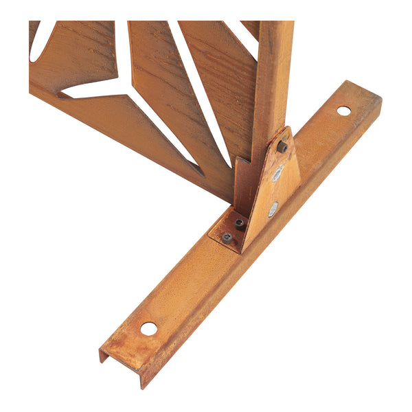 Paravent Kilsturd acier corten rouille casa.pro