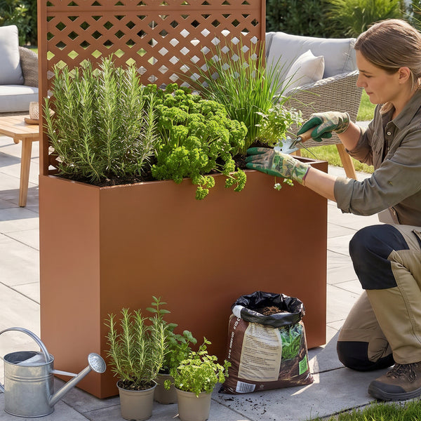 Cloison avec jardinière Malja casa.pro