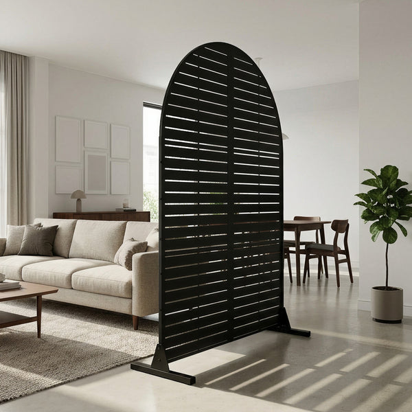 Cloison Nodepp forme arc en acier casa.pro