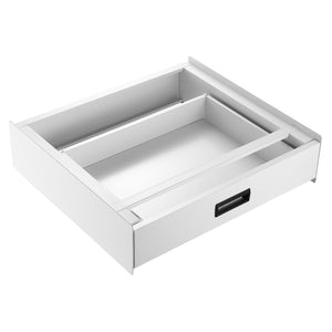 Kit de Superposition pour Lave-Linge Sèche-Linge Standard 60 cm Capacité 100 kg Blanc [en.casa]