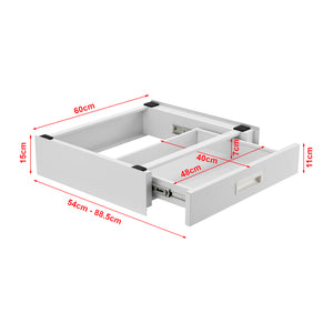 Cadre de connexion Buxton pour lave-linge/sèche-linge [en.casa]