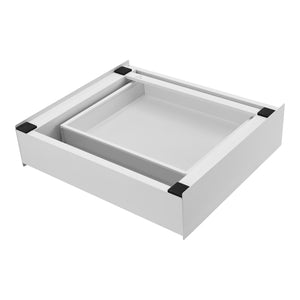 Cadre de connexion Buxton pour lave-linge/sèche-linge [en.casa]