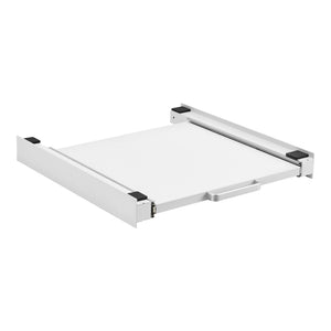 Kit de superposition universel pour appareils électroménagers Buxton blanc [en.casa]