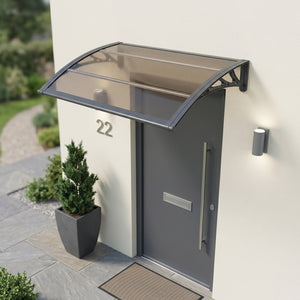 Auvent de Porte d'Entrée Mellerud 5 mm d'Épaisseur [en.casa]